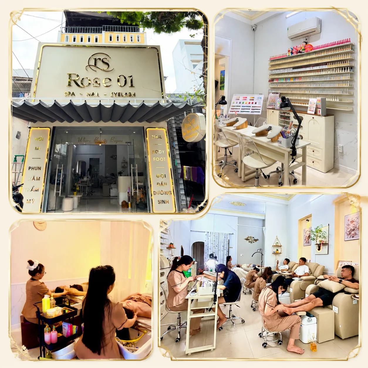Tiệm Nail Gần Đây Ngũ Hành Sơn Đà Nẵng Đẹp, Giá Tốt 12 Rose 01 Spa tại 01 Ngô Thì Sĩ, Phường Ngũ Hành Sơn, TP. Đà Nẵng.