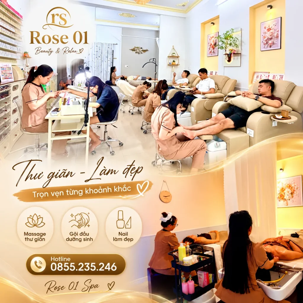 Spa Đà Nẵng Tại Ngũ Hành Sơn - Địa Chỉ Spa Chăm Sóc Sắc Đẹp & Thư Giãn Uy Tín 3 Không gian hiện đại tại Rose 01 Spa mang đến cảm giác thư giãn cho khách hàng