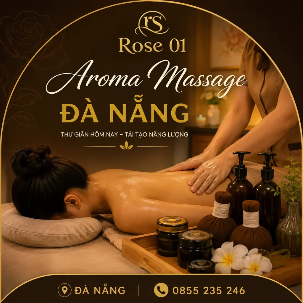 Aroma Massage Đà Nẵng – Massage Tinh Dầu Thư Giãn, Giảm Căng Thẳng 1 Kỹ thuật viên thực hiện các động tác massage nhẹ nhàng, phù hợp với nhu cầu thư giãn của khách hàng.