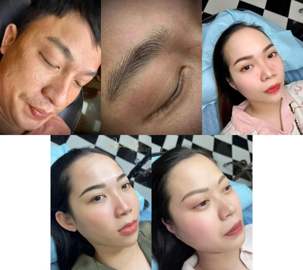 PHUN MÀY & MÍ Đà Nẵng 26 Khách hàng hài lòng với dịch vụ phun mày & mí tại Rose 01 Spa.