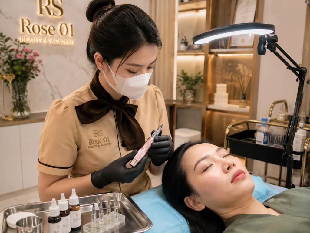 PHUN MÀY & MÍ Đà Nẵng 25 Rose 01 Spa sở hữu đội ngũ chuyên viên giàu kinh nghiệm và công nghệ hiện đại.