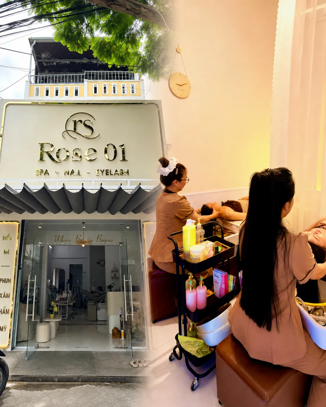 Không gian sạch sẽ là một trong những tiêu chí khi chọn tiệm gội đầu dưỡng sinh