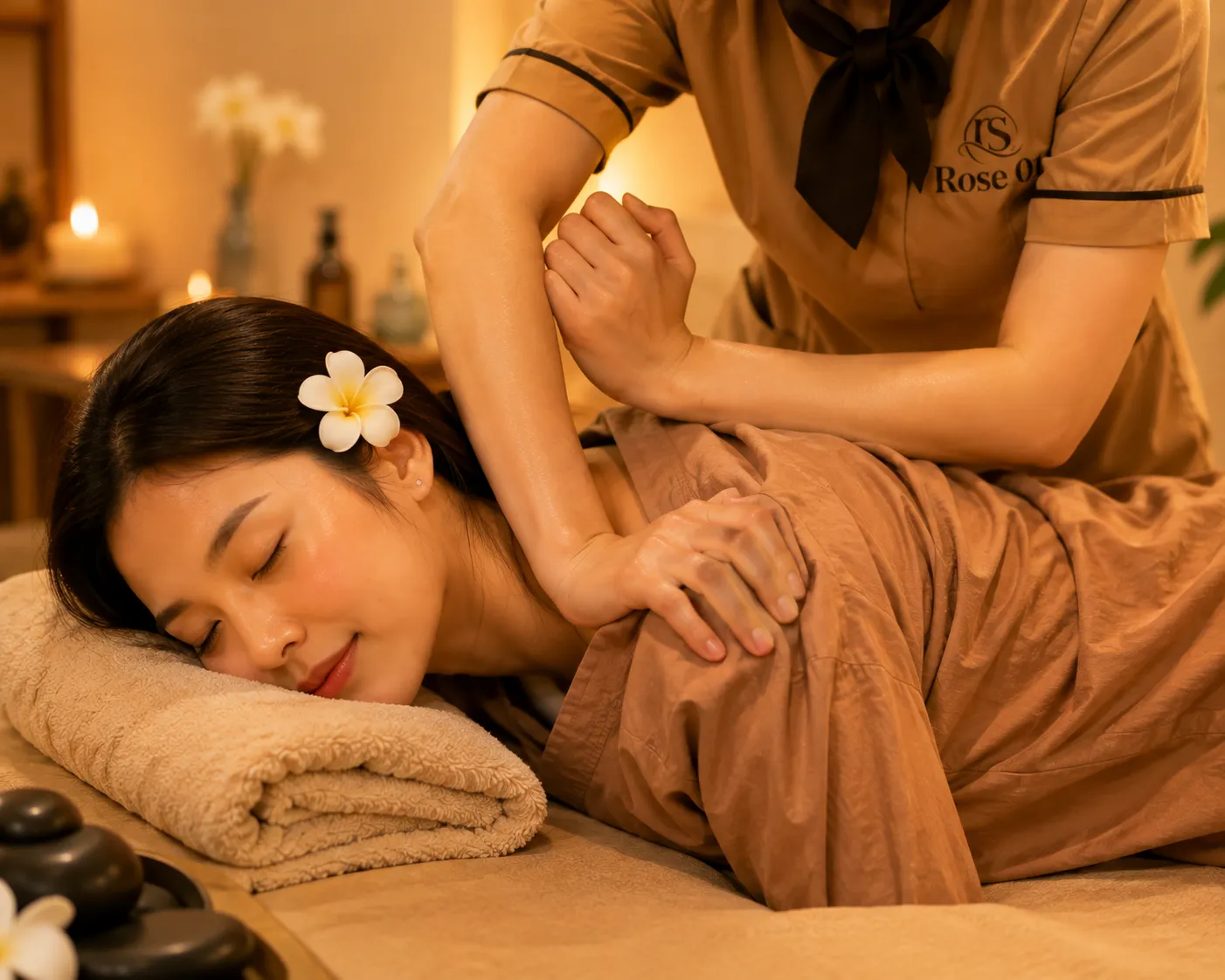 Massage Thái Đà Nẵng Chuẩn Kỹ Thuật – Thư Giãn Cơ Thể Tại Rose 01 Spa 3 Kỹ thuật Massage Thái kết hợp massage, ấn và kéo giãn cơ thể