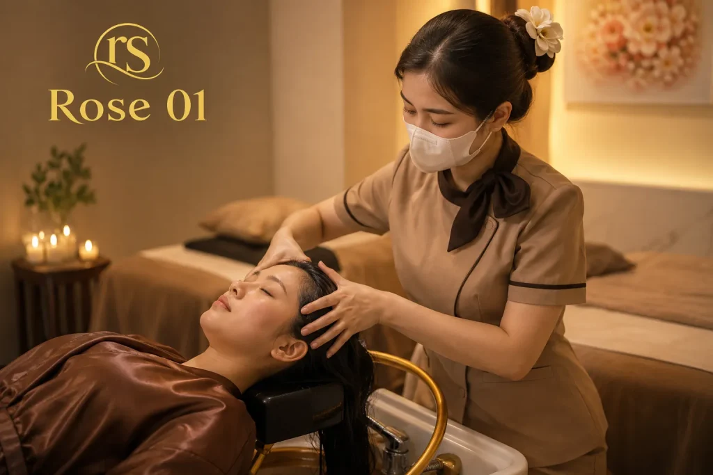MASSAGE & GỘI ĐẦU DƯỠNG SINH Đà Nẵng 10 Massage đầu giúp thư giãn và giảm căng thẳng.