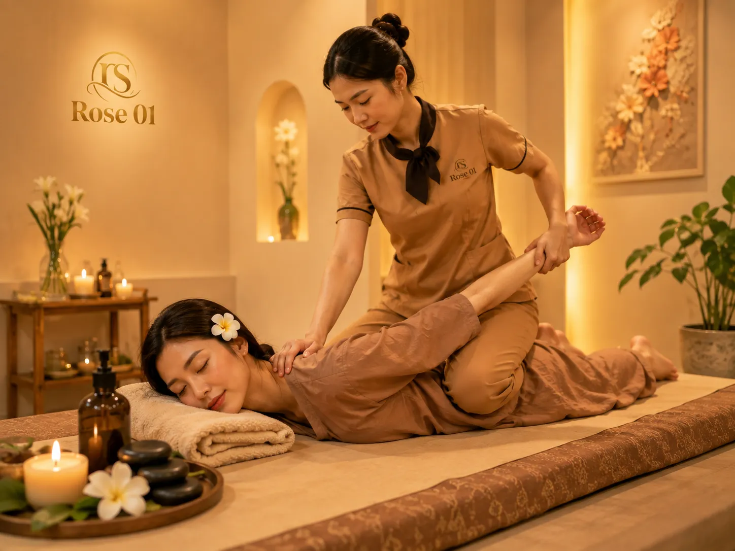 Massage Thái Đà Nẵng Chuẩn Kỹ Thuật – Thư Giãn Cơ Thể Tại Rose 01 Spa 2 Massage Thái Đà Nẵng tại Rose 01 Spa – không gian thư giãn và chăm sóc cơ thể