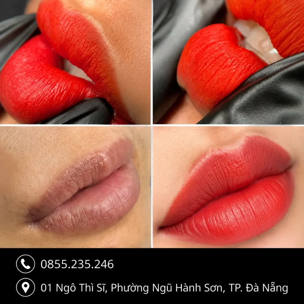 Rose 01 Spa – Địa chỉ phun môi Đà Nẵng uy tín với không gian làm đẹp hiện đại, kỹ thuật viên chuyên nghiệp và quy trình thực hiện an toàn.